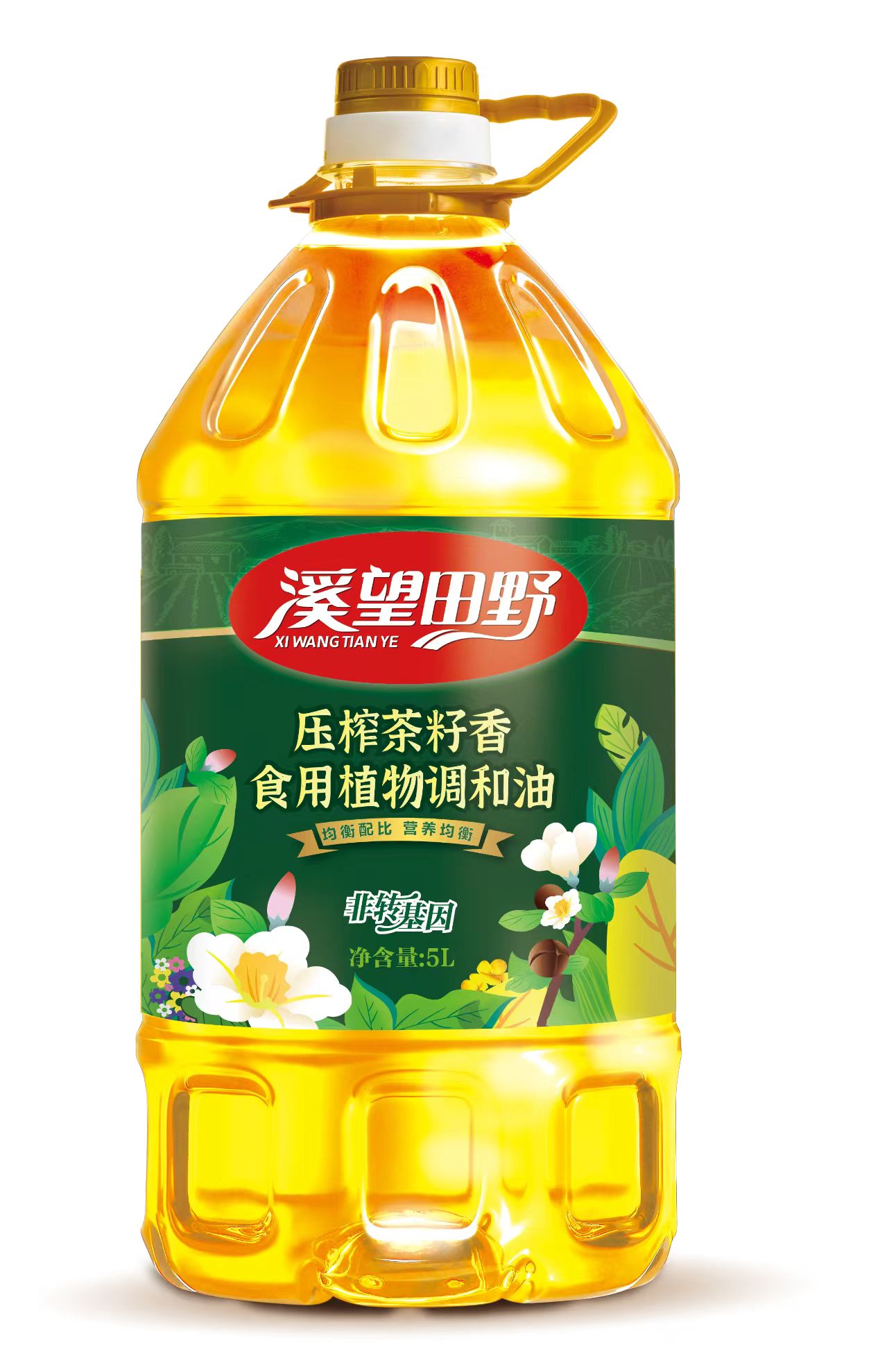 压榨茶籽香食用植物调和油